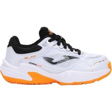 Joma Slam Çocukları Spor Ayakkabı Beyaz Kalın Taban Tekstil Malzeme ile Konforlu Tasarım