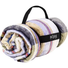 Argeus Peluş Polar Televizyon Battaniyesi - Haki Ekose - Tv Battaniye - Acil Durum Battaniyesi - 200*180CM