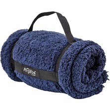 Argeus Peluş Polar Televizyon Battaniyesi - Lacivert - Tv Battaniye - Acil Durum Battaniyesi - 200*180CM