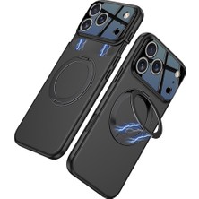 Nezih Case Apple Iphone 17 Pro Max Uyumlu Magsafe Sarj Özellikli 360 Derece Standlı Çift Parçalı Kılıf