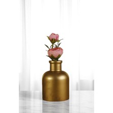 Evene Vazo Küçük Vazo Masa Üstü Vazo Ev Dekorasyon Vazo Siyah Renk Model 56