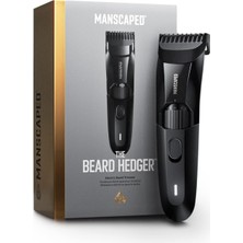 Manscaped The Beard Hedger Profesyonel Sakal Traş Makines– 20 Kademe Ayarı, Paslanmaz Çelik T Bıçak,su Geçirmez Ipx7