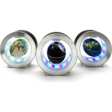 River World Ledli Yuvarlak Küçük Boy Dünya Küre Manyetik