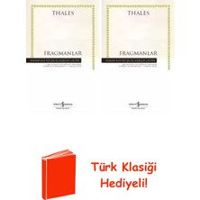 İş Bankası Kültür Yayınları Thales 2 Kitap Seti + Türk Klasiği Hediye