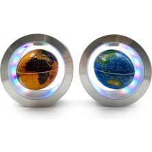 River World Ledli Dünya Küre Yuvarlak Manyetik