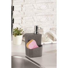 sky  4’lü bambu kaşıklı cam kavanoz takımı baharatlık saklama düzenleme 950 ml