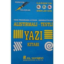 Alıştırmalı Testli Yazı Kitabı