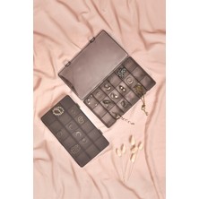 sky  6’lı paslanmaz çelik pembe tatlı bıçağı seti