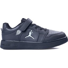 Cool Haykat Çocuk Bantlı Sneaker Siyah
