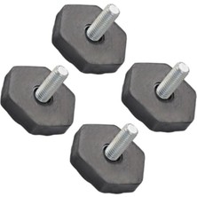 Teknik Durak Franke Uyumlu Çamaşır Makinesi Ayağı Ince Giriş Ayarlı Ayak 4 Lü Seti Ölçülere Dikkat Ediniz