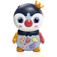 JLG-855-136A Işıklı ve Müzikli Penguen Bebek - 1 Adet Fiyatıdır