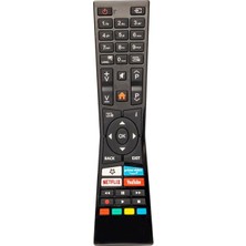 Weko Vestel Netflix-Youtube-Prime Video Tuşlu Lcd-Led Tv Kumanda (SRC-4316)(17382 Kalıp)