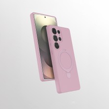 Pilanix Samsung Galaxy S25 Ultra Kılıf Magsafeli Standlı Mat Samara Kapak