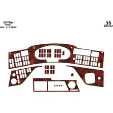 Mars Cockpit Design Setra S 417 Hdh Konsol-Torpido Kaplama 2002 35 Parça Maun