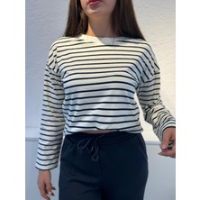 Gülten Akgün Çizgili Basic