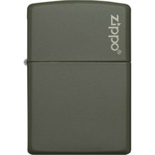 Zippo Logo Çakmak - 221ZL-000019 Çelik Malzeme ile Doldurulabilir Benzinli Şık Tasarım