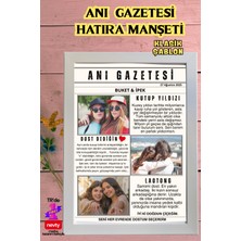 nevty a new world Anı Gazetesi Posteri, Doğum, Özel Gün, Nişan, Düğün, Her An İçin Kişiselleştirilebilir Hatıra/A4 MDF Çerçeve + Metal Baskı