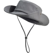 Rupen Kraft Yazlık Katlanabilir Safari Fötr Cotton Kovboy Şapkası