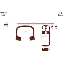 Mars Cockpit Design Otokar M 3000 Konsol-Torpido Kaplama 2013 12 Parça Maun