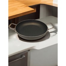 Peramari Tuna House Granit Yumurta Sahanı 24 cm  Siyah