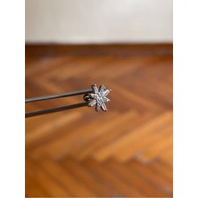 Rupen Kraft 316 L Cerrahi Çelik Dudak Piercing Kıkırdak Helix Tragus Conch Zirkon Taşlı Figürlü Piercing