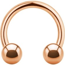 Rupen Kraft 316 Cerrahi Çelik Dudak Kıkırdak Septum Helix Tragus Piercingi