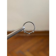 Rupen Kraft 316 L Cerrahi Çelik Atom Taşlı Kıkırdak Piercingi Rook Orbital Helix Septum Piercing