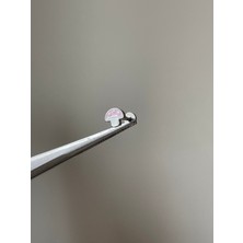 Rupen Kraft 316 L Cerrahi Çelik Mantar Model Labret Dudak ve Kıkırdak Piercingi Mantar Piercing