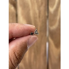 Rupen Kraft Cerrahi Çelik Tragus Helix Kıkırdak Conch Minimal Toplu Üçgen Detay Piercing