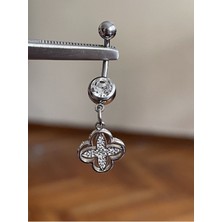Rupen Kraft Cerrahi Çelik Piercing Yonca Piercing Yonca Göbek Piercingi