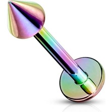 Rupen Kraft 316 Cerrahi Çelik Spike Dudak Kıkırdak Helix Tragus Piercingi