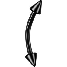 Rupen Kraft 316 Cerrahi Çelik Spike Kıkırdak Helix Tragus Piercingi