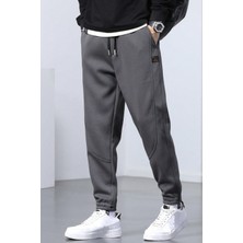 Genius Store Genıus Store Erkek Eşofman Içi Polarlı Bağcıklı Bel Jogger Spor Eşofman Altı SPOR-ESF001