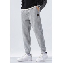 Genius Store Genıus Store Erkek Eşofman Içi Polarlı Bağcıklı Bel Jogger Spor Eşofman Altı SPOR-ESF001