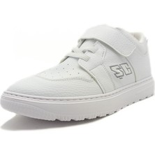 Gdt Ayakkabı Şiringenç Beyaz Renk Ortopedik  Çocuk Spor Ayakkabı