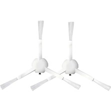 robotyedek Dreame D10S D10S Pro Uyumlu Beyaz Yan Fırça 2 Adet