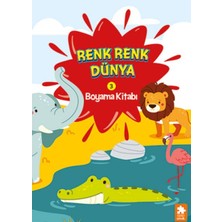 Lisinya Renk Renk Dünya Boyama Kitabı 3