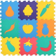 Toru Yer Matı Meyve Sebze 9 Adet Ebat 33X33 cm - Kalınlık 0.75 cm