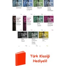 Can Yayınları Halide Edib Adıvar 11 Kitap Seti + Türk Klasiği Hediye