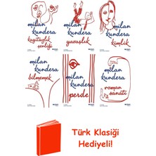 Can Yayınları Milan Kundera 6 Kitap Seti + Türk Klasiği Hediye