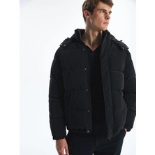 LC Waikiki Rahat Kalıp Kapüşonlu Erkek Şişme Mont  (W5)