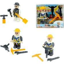Construction Işçi Figürü LEGO Seti