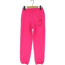 Atabay Alt Fırfırlı Düğmeli Iki Iplik Eşofman Alt - Fuşya - 1 Yaş - WNG10757-FUŞYA-1 Yaş Fuşya