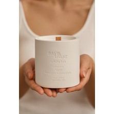 Basement : White Tea : % 100 Soya Beton Mum (Beyaz Çay, Limon, Bergamot, Ylang Ylang)