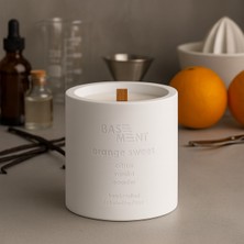 Basement : Orange Sweet : % 100 Soya Beton Mum (Portakal, Vanilya, Pudra)