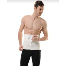 Ziya Beyaz Cırtlı Yün Bel Korsesi - 94 - 104 cm uzunluğunda bel çevresi vardır. 46 -  48 cm L  (6 Beden)