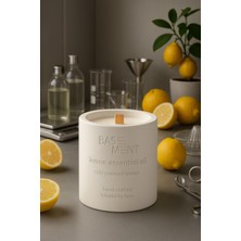 Basement : Lemon Essential Oil : % 100 Soya Beton Mum (Limon)
