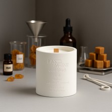 Basement : Oud Black : % 100 Soya Beton Mum (Oud, Amber, Bergamot, Karamel)