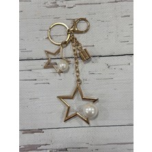 Çanta & Anahtarlık Aksesuarı Incili Yıldız Model