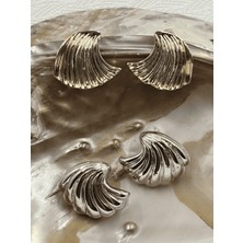 Lumi Atelier Vela No:2 Çelik Küpe